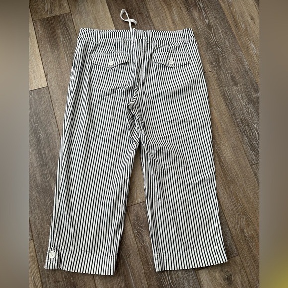 🛍️ stretch Jones New York sport 98 % cotton 2% spandex capri pants. - Picture 2 of 10